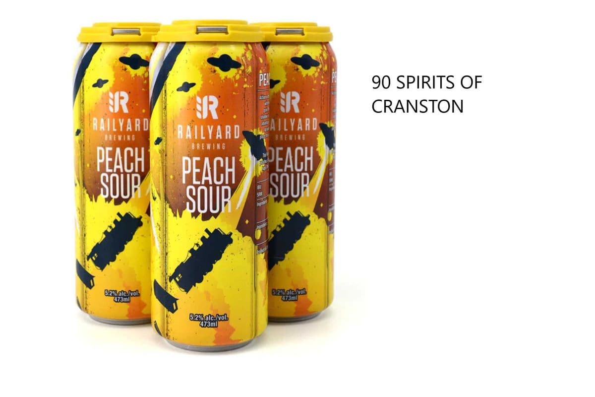 RAILYARD PEACH SOUR 4 CANS (1 x 4x473ML)