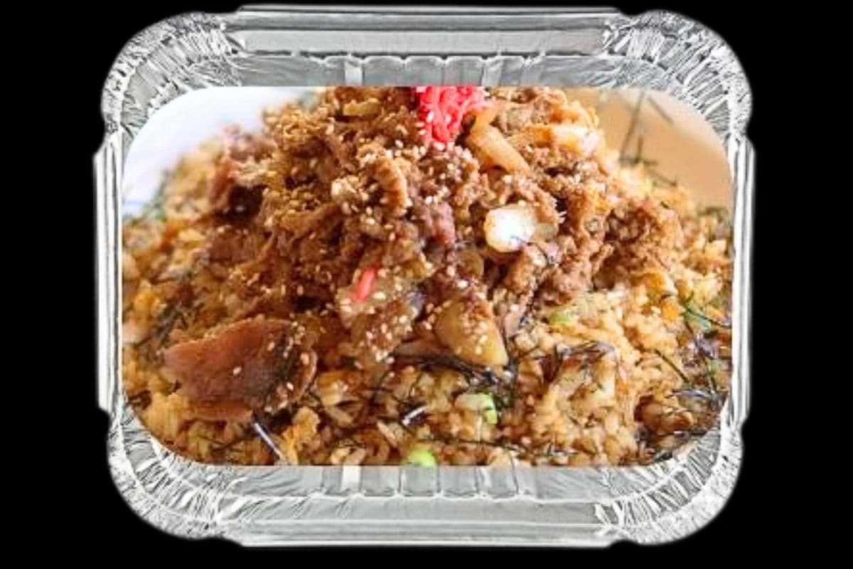 Fried Rice with Grilled Beef Party Tray 燒牛肉炒飯派對拼盤