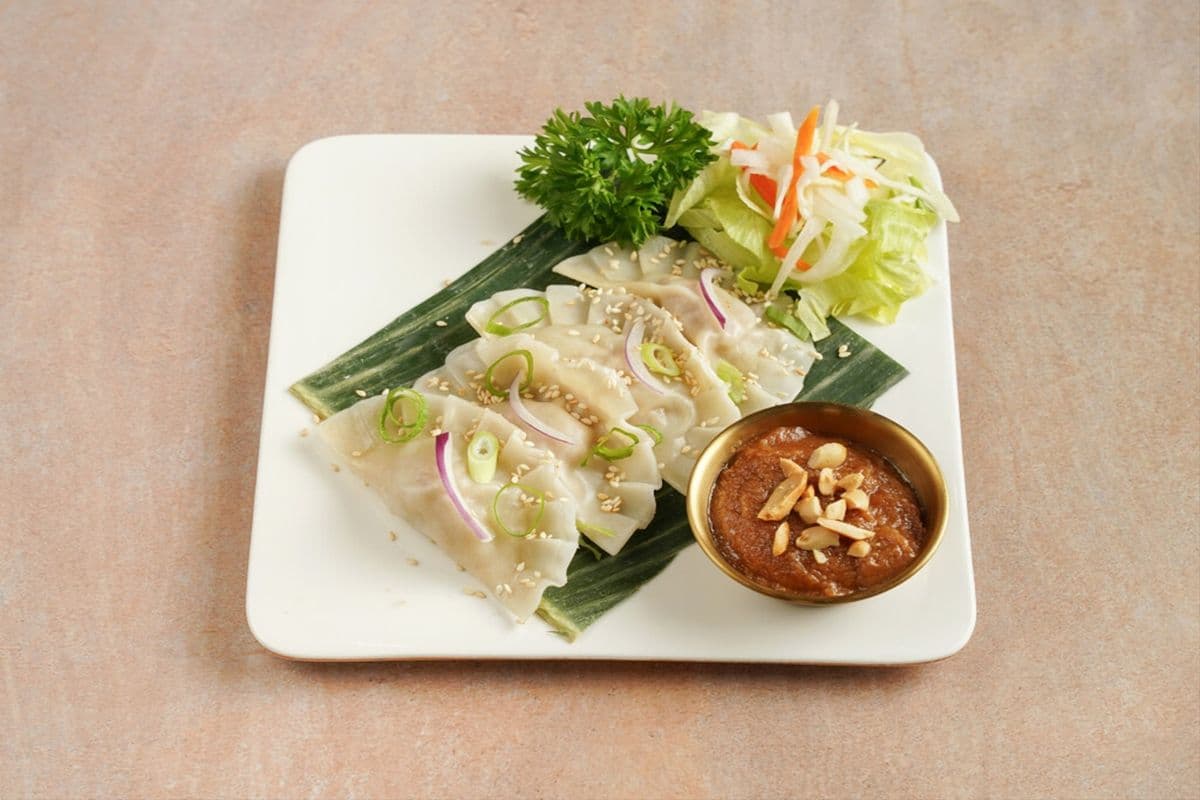 Dumplings vapeur sauce aux arachides (4)