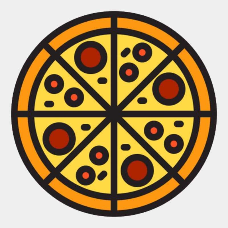 2x1 Pizza grecque bambino 10" / 2x1 Pizza Greek small 10"