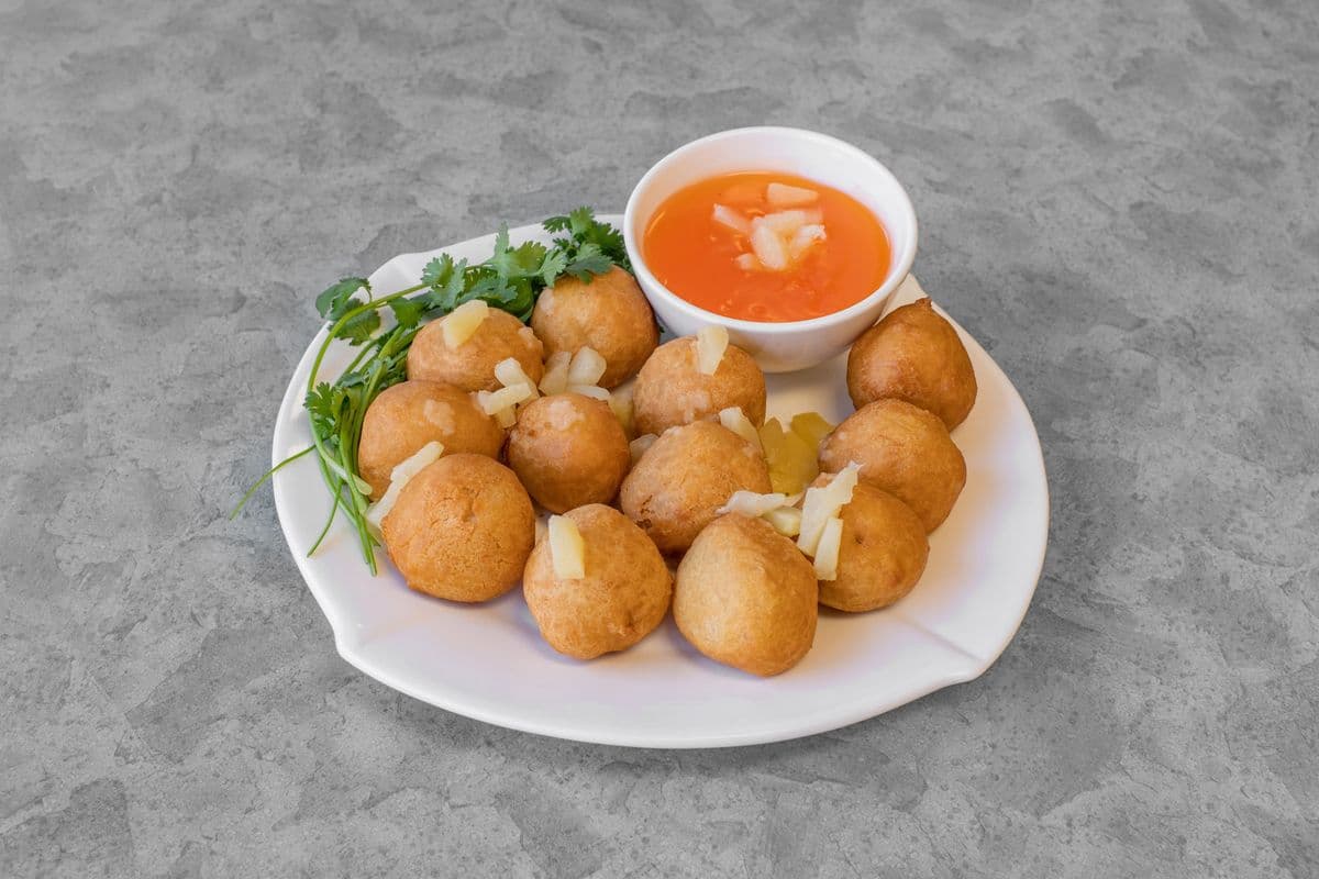 58a. Chicken Balls with Sweet and Sour Sauce