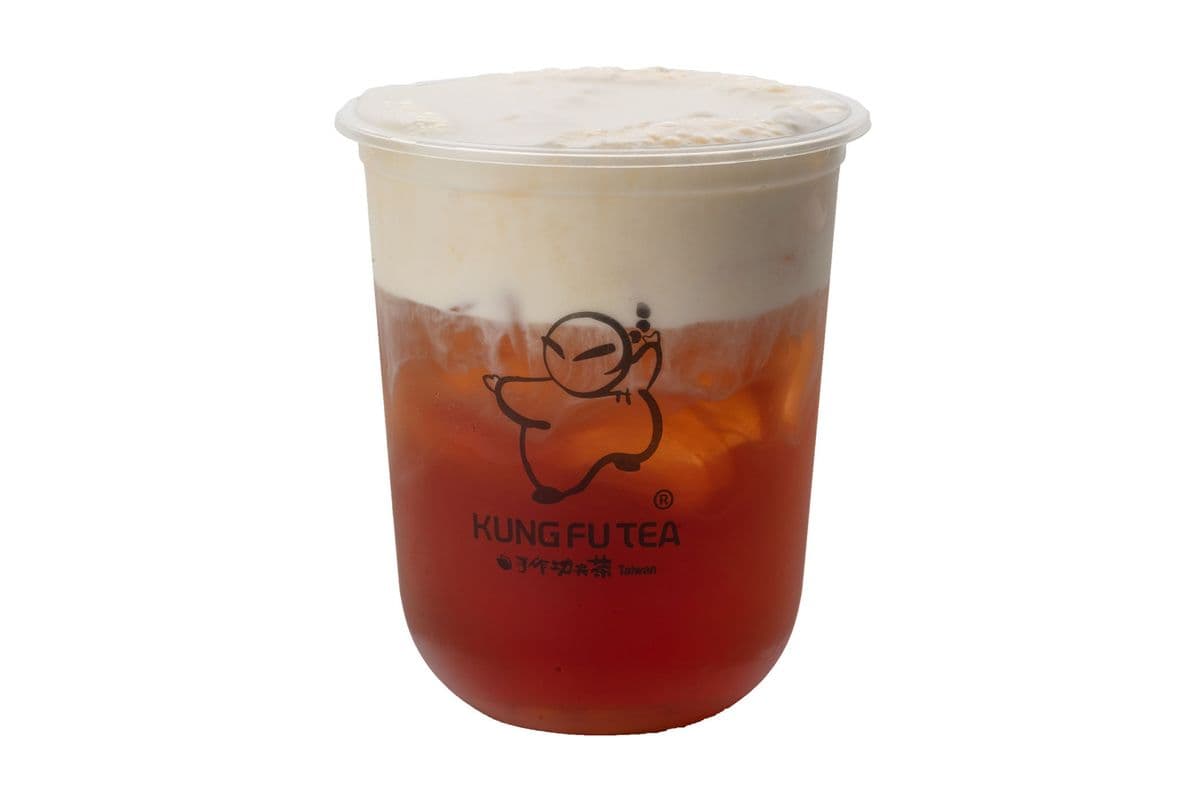Cheese Milk Foam Black Tea (Large) (Cold)