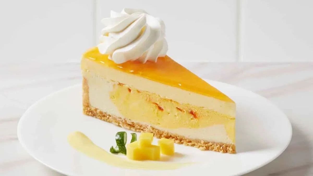 Mango Key Lime Cheesecake