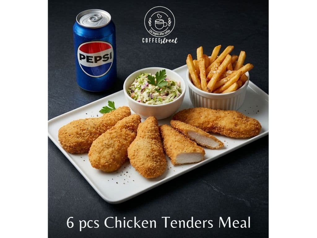 6 pcs Chicken Tenders Meal