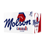 Molson Canadian (6 Can x 355 mL)