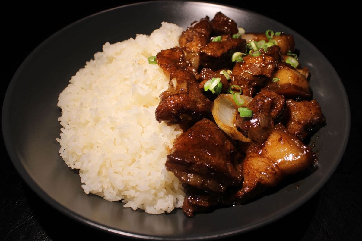 Pork Adobo Rice