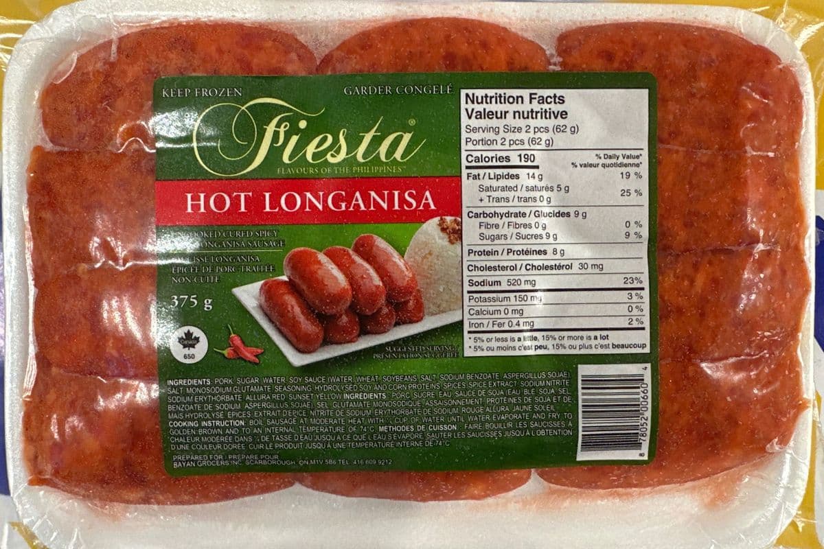 Fiesta Hot Longanisa