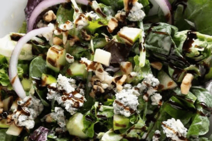 English Blue Cheese and Walnut Salad