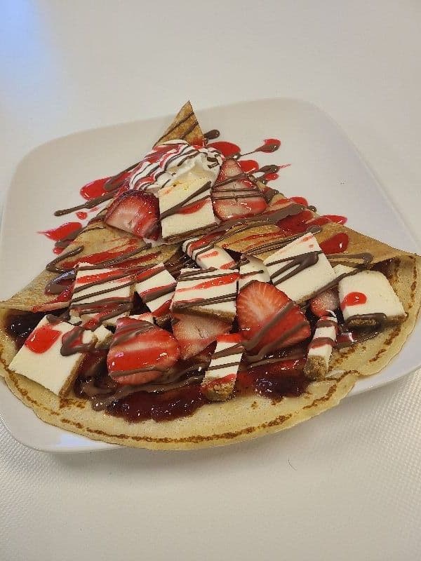 Strawberry Cheesecake Crepe