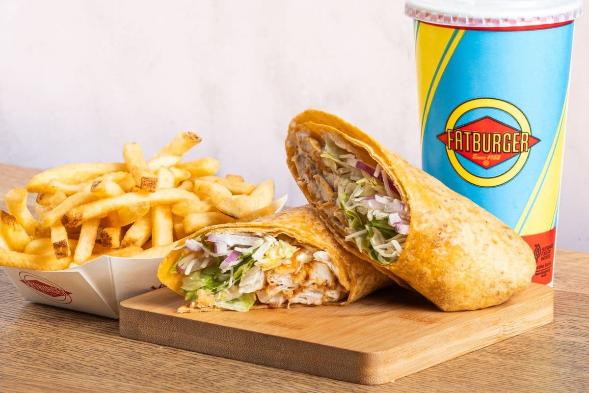 CHICKEN CAESAR WRAP MEAL
