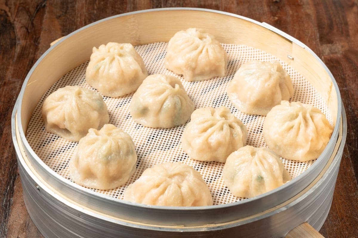 X1. Dumpling juteux au porc sucré/Sweet Pork juicy Dumpling