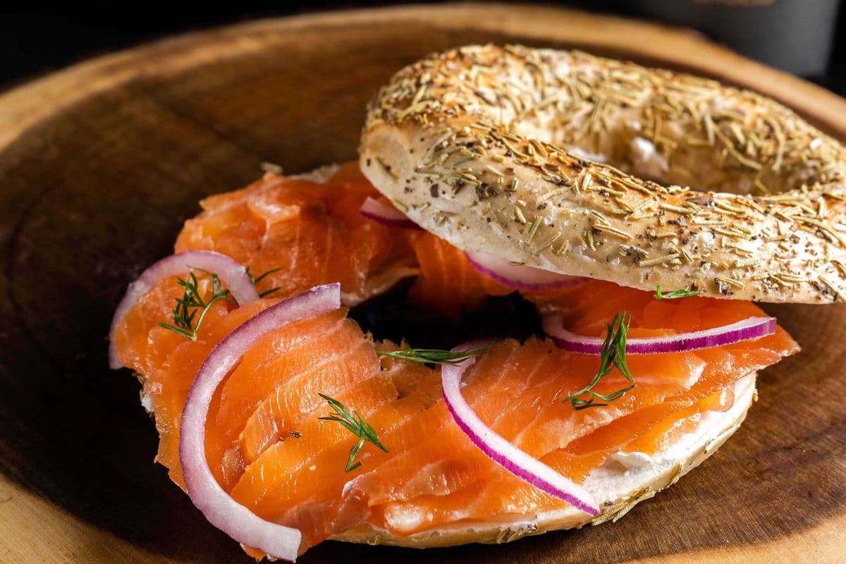 Smoked Salmon Sandwich