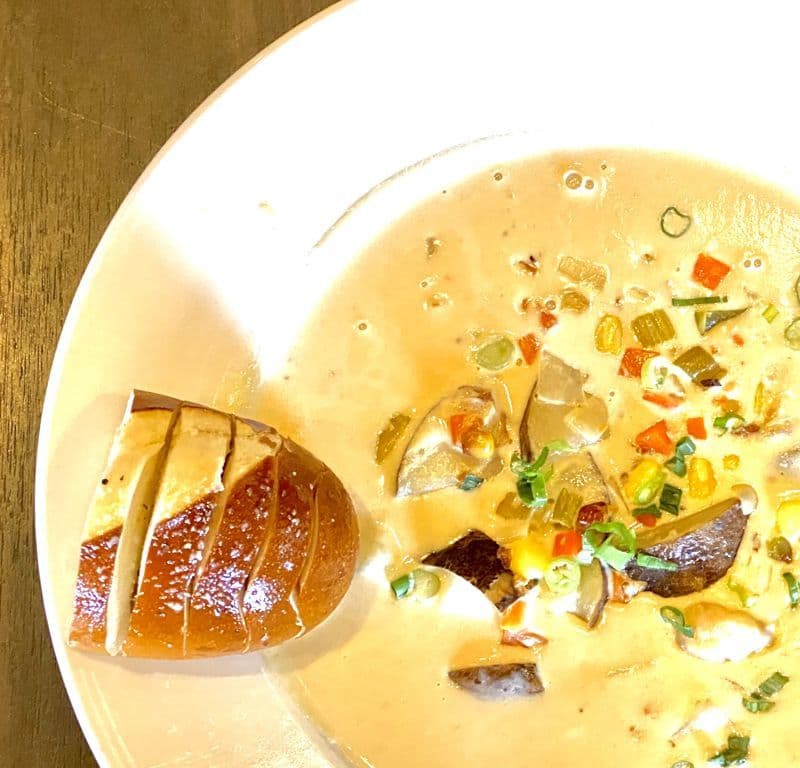 Smoked Bacon and Potato Corn Chowder