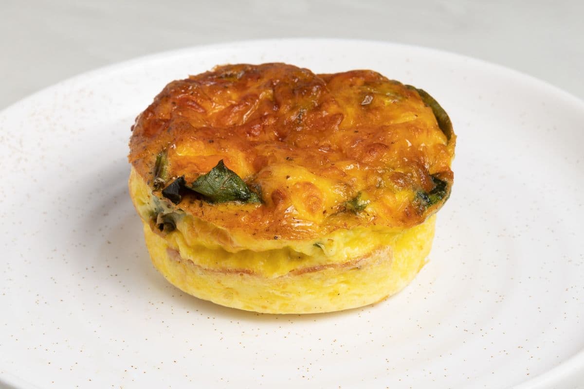 Ham & Cheddar Breakfast Bake