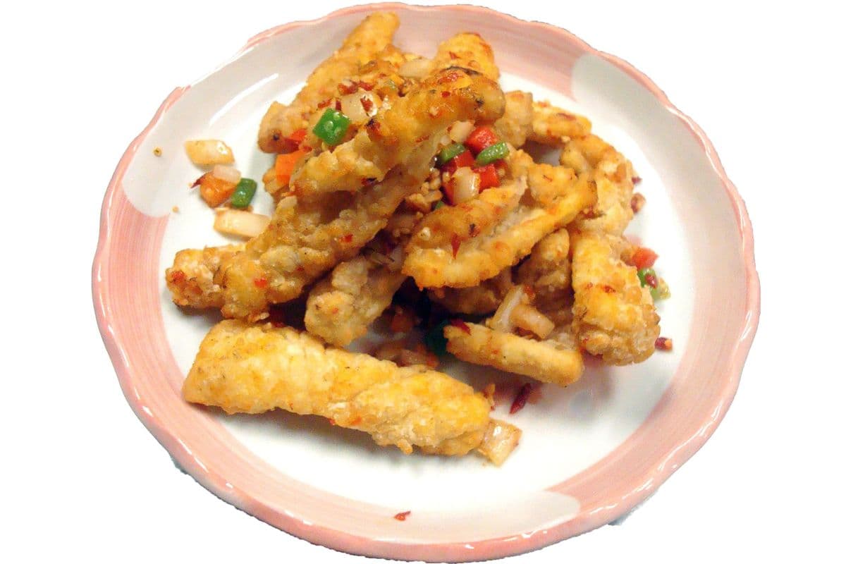 92. Deep-Fried Squid with Spicy Salt 椒鹽鮮魷