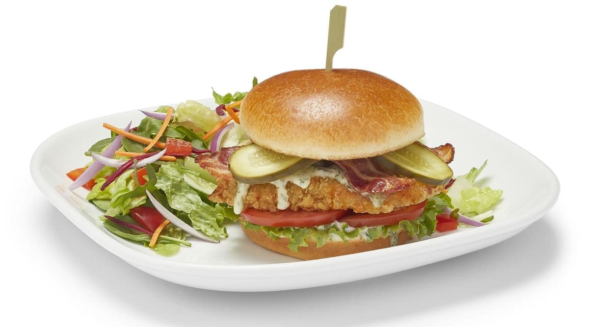 Honey Dill Fried Chicken Sandwich