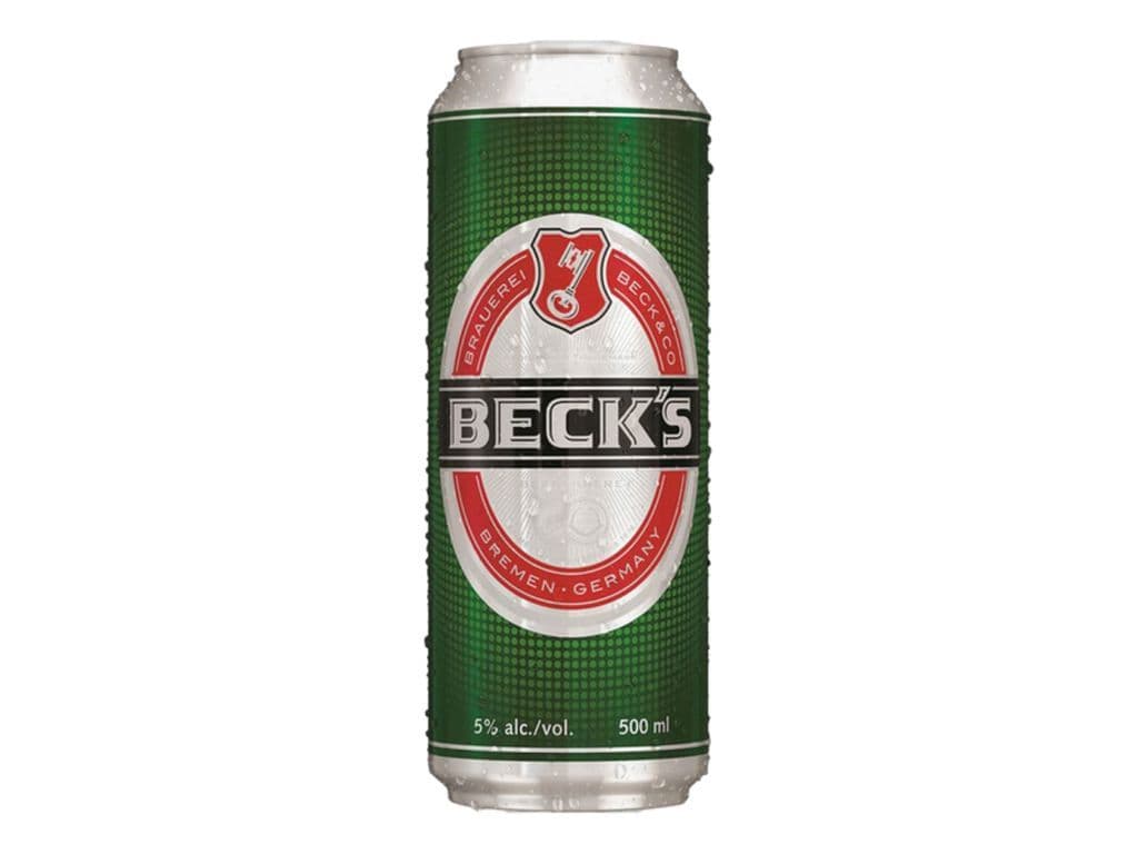 Becks Tall Can