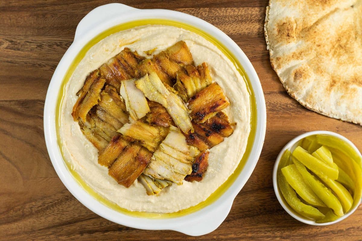 Shawarma Hummus