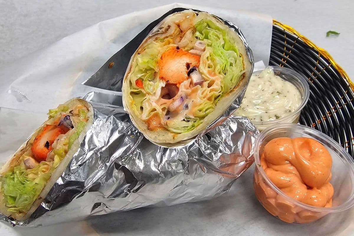 Rouleau au poulet Tikka / Chicken Tikka Roll