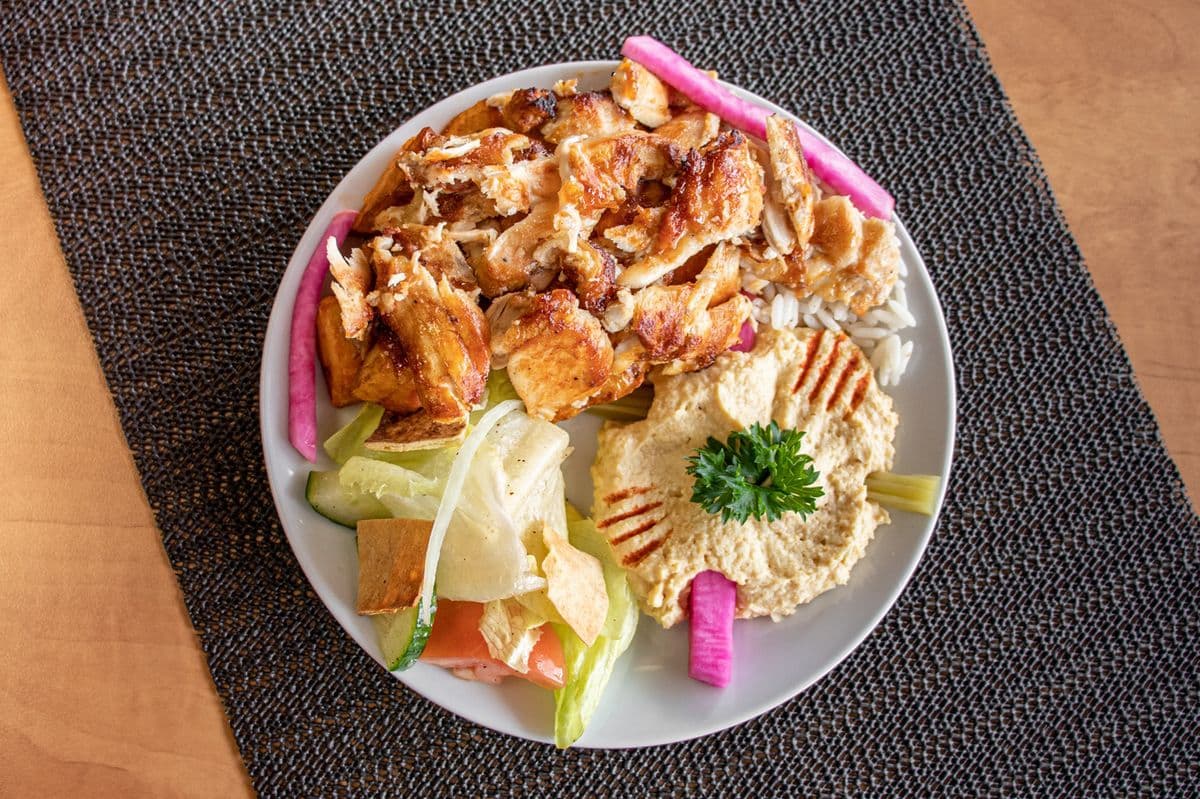 Chicken Shawarma Plate