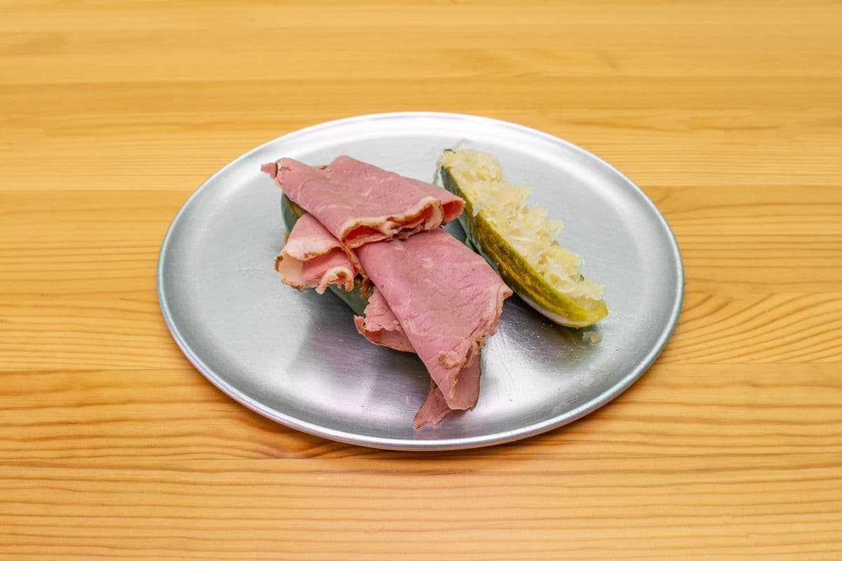 Reuben Pickle Sandwich