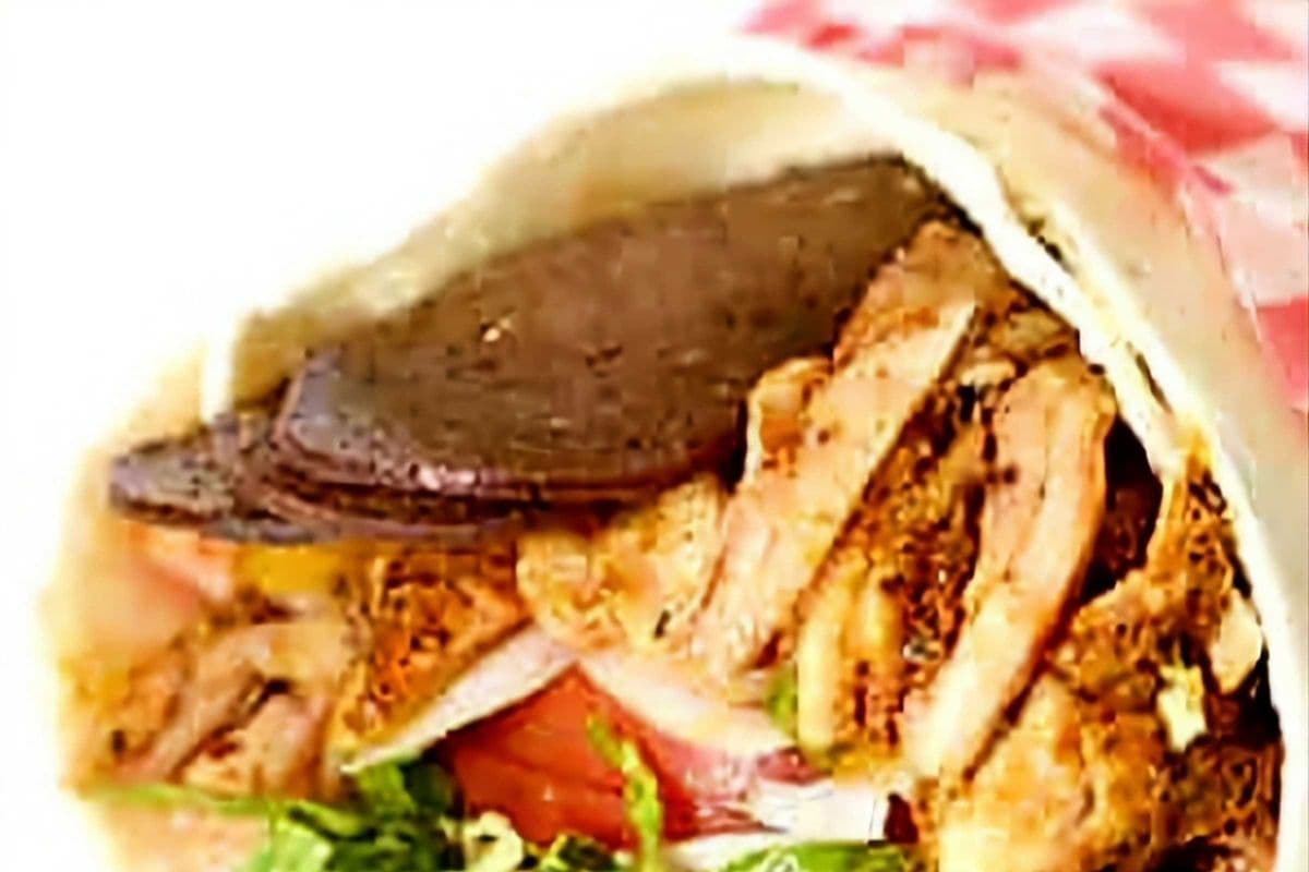Chicken and Beef Mix Wrap