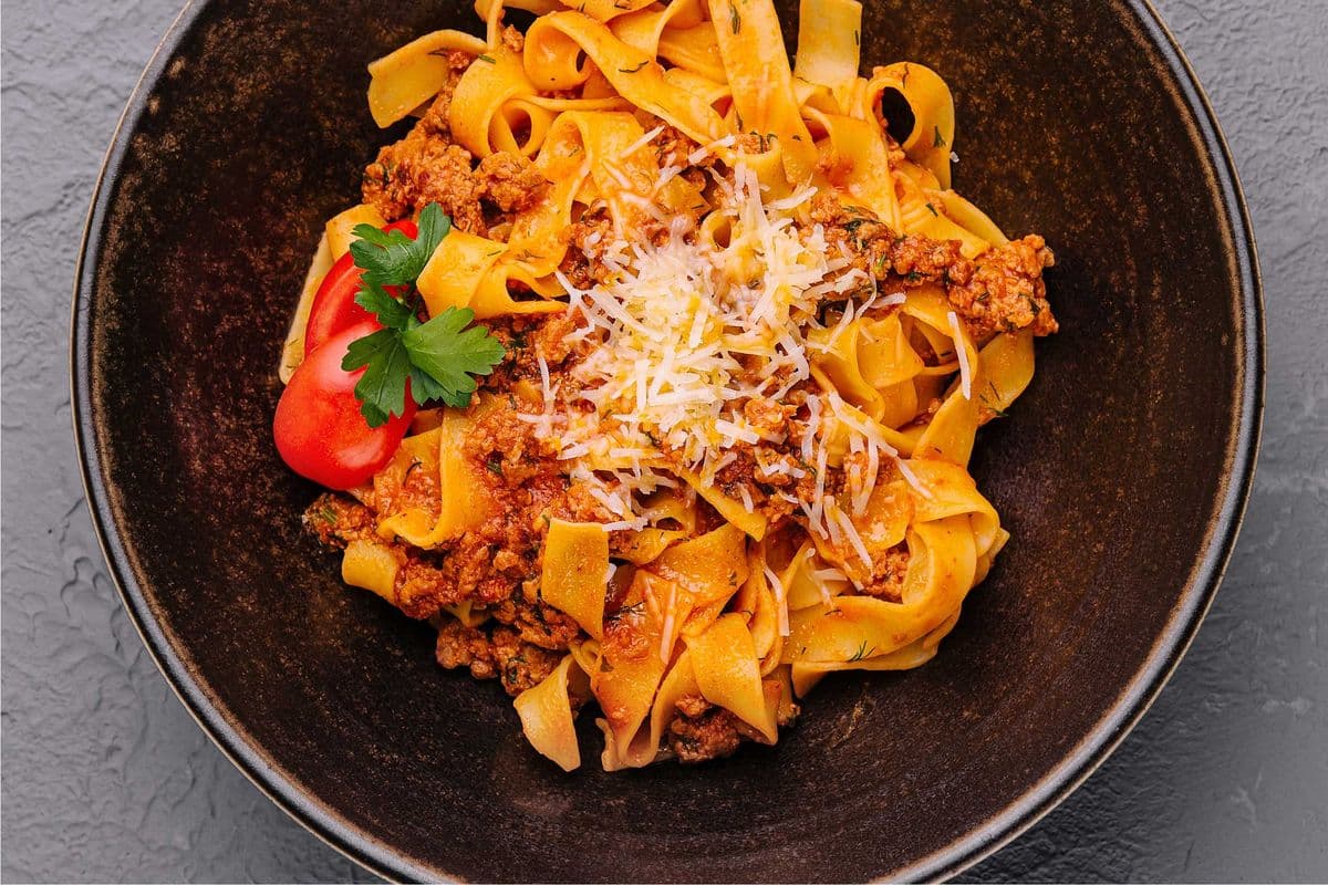 Pappardelle lamb ragu
