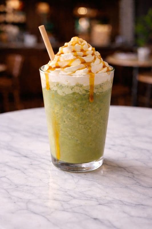 Toasted Caramel Matcha