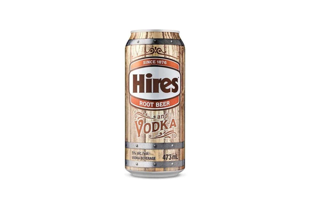Hires Root Beer & Vodka (473ml) (1 x 473ml)