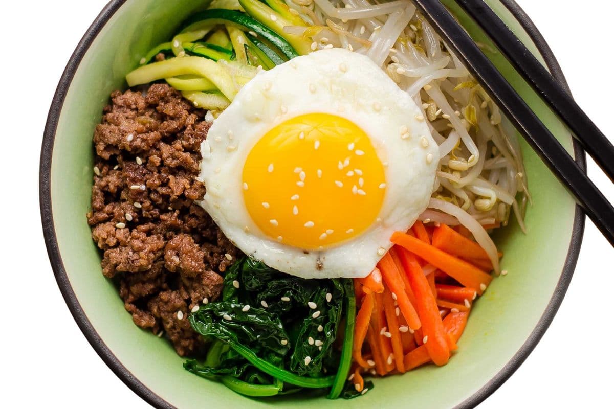 Stone pot Bibimbap