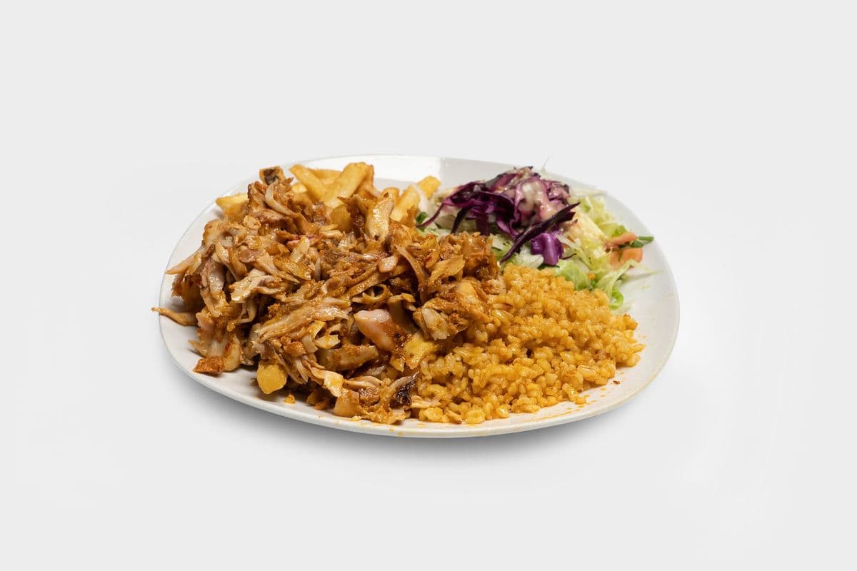 Assiette doner au poulet / Chicken Doner Plate