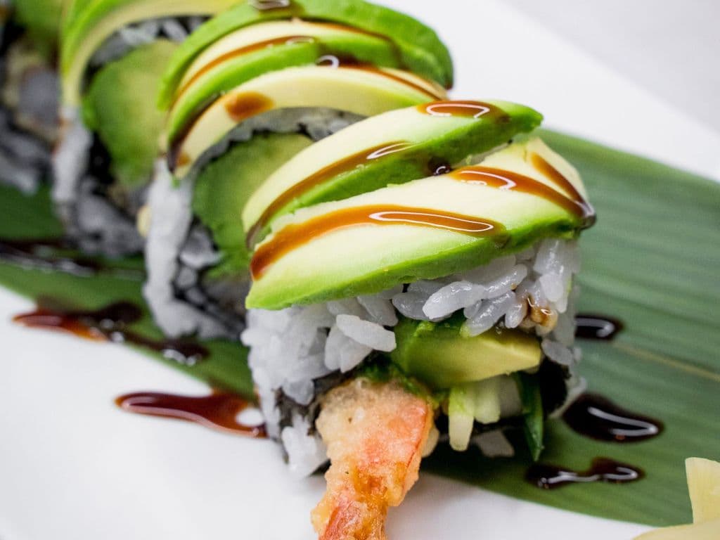 Avocado Dragon Roll