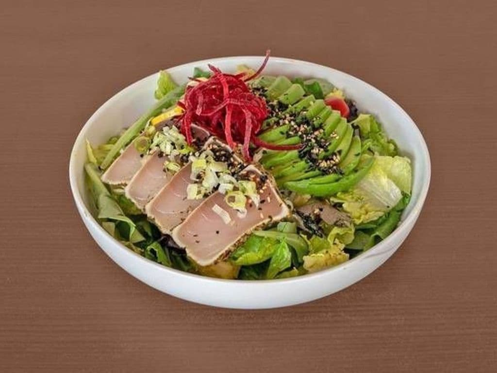 Avo & Tuna Tataki Salad