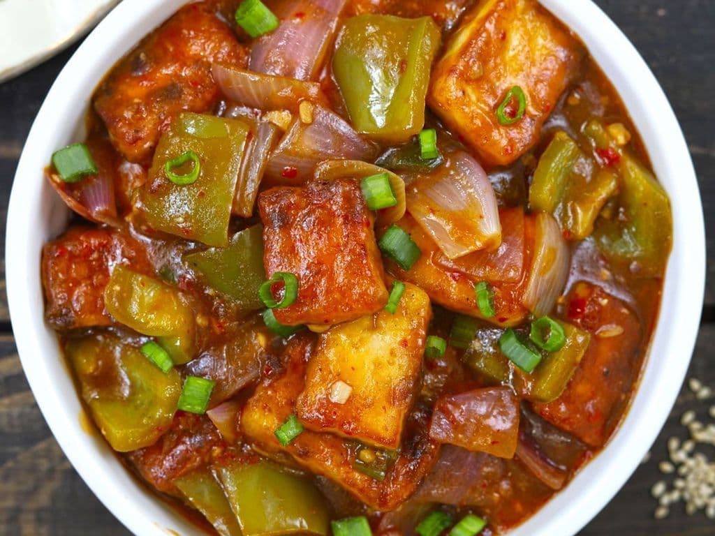 Paneer Chilli Gravy
