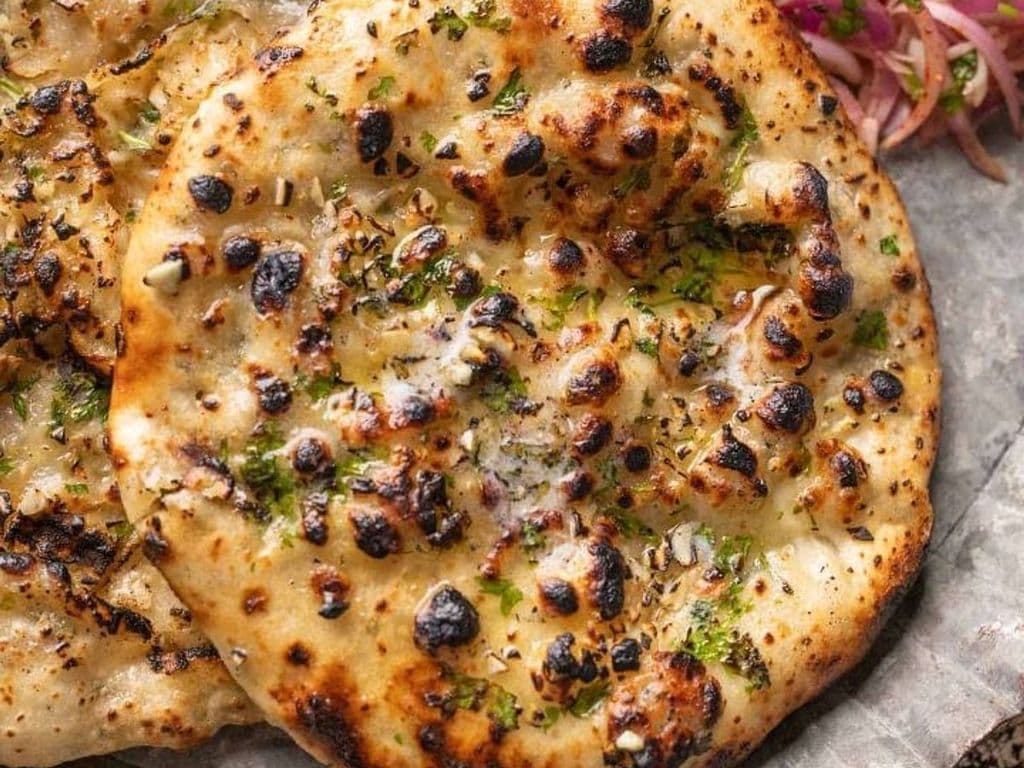 Stuffed Cheese Kulcha