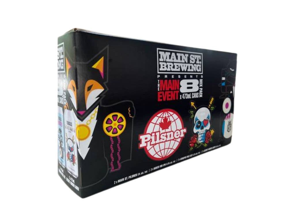 Main St. Brewing - Main Event Mix Pack (8x473ml)