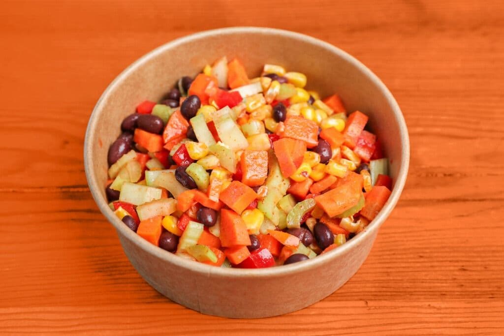 Spicy Black Bean and Corn (Vegan)