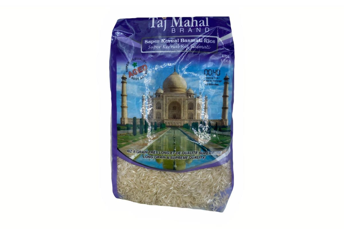 Taj Mahal riz à grains longs (1.8 kg)
