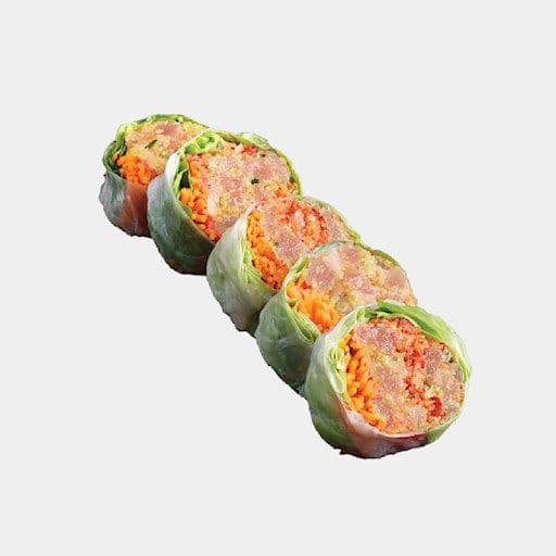 Spicy Salmon Tartare Maki / Maki de tartare épicé au Saumon