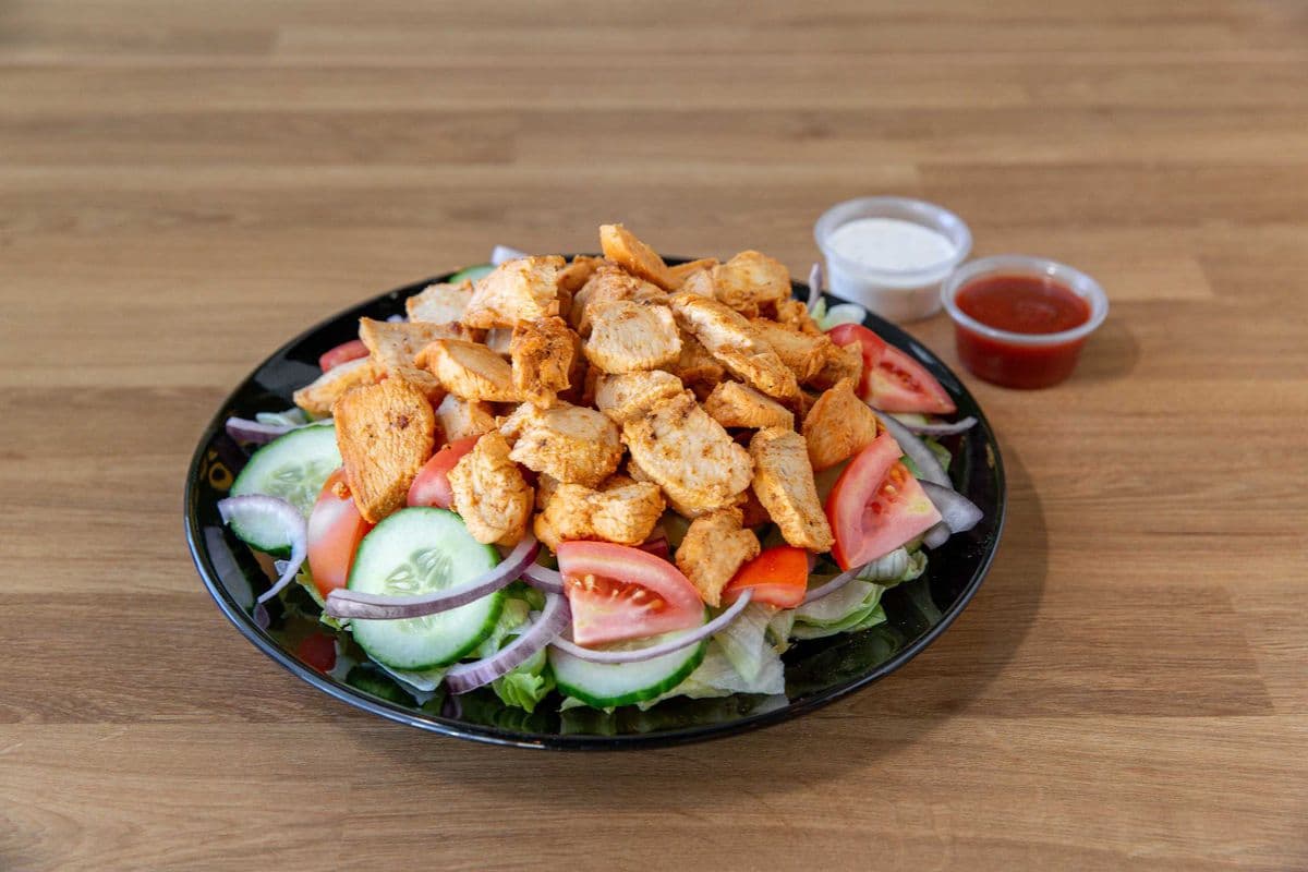 Chicken Over Salad