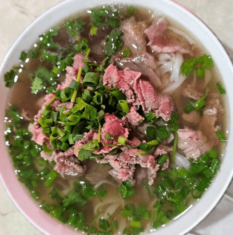 P2 Rare Beef Pho