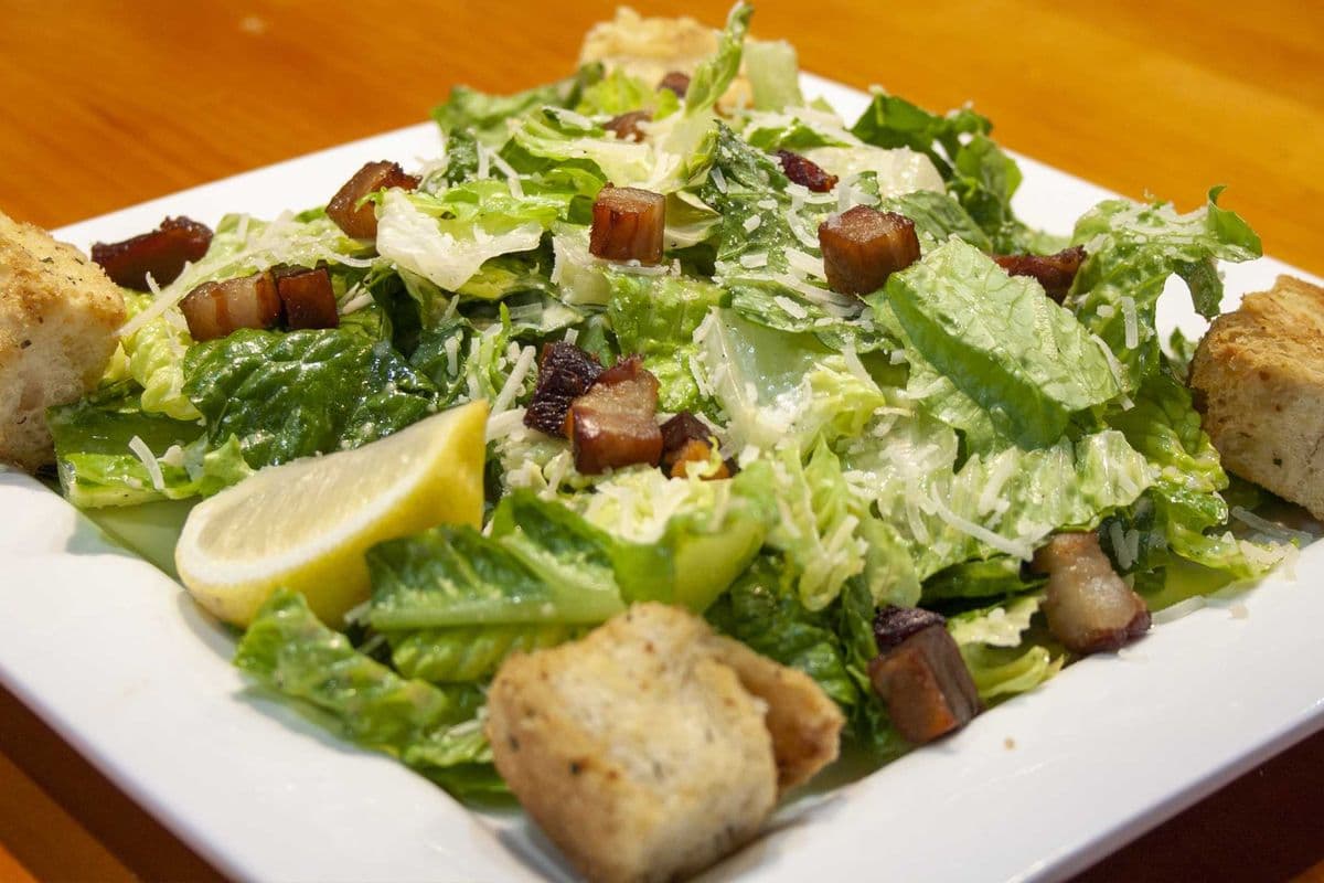 Smokin' Pork Caesar Salad
