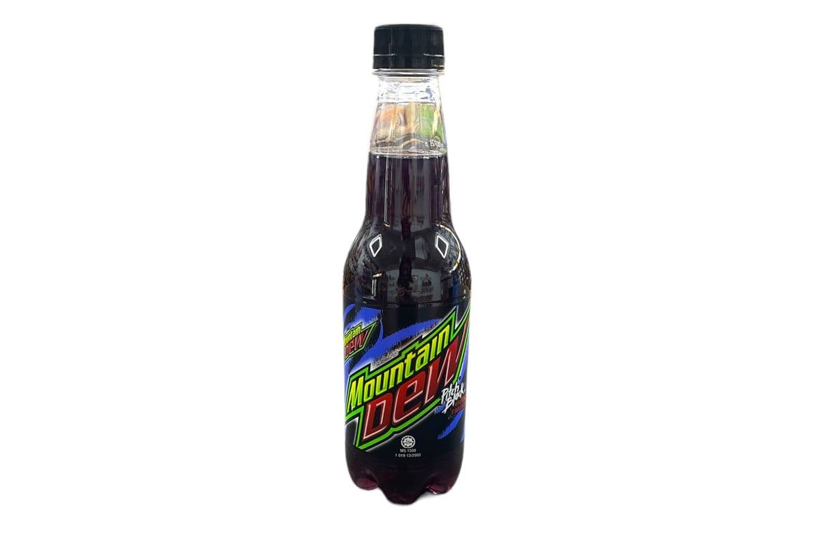 Mountain Dew - Pitch Black (Singapore) 400ml (400ml) (280 Cal)