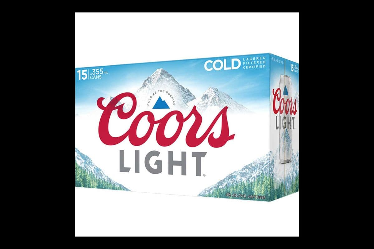 Coors Light (15 Cans) (15 x 355ML) (15 x 15*355ML CANS )