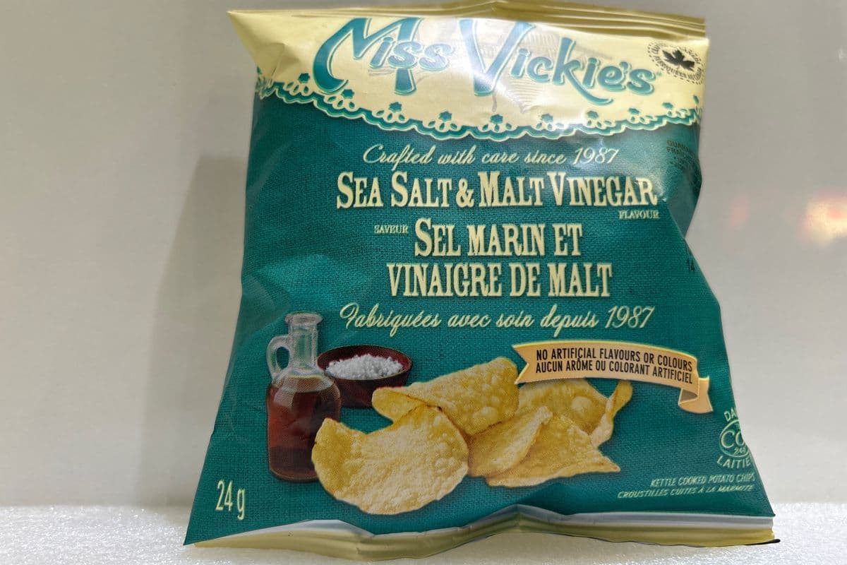 Miss Vickie’s Sea Salt & Malt Vinegar (24g) (130 Cal)