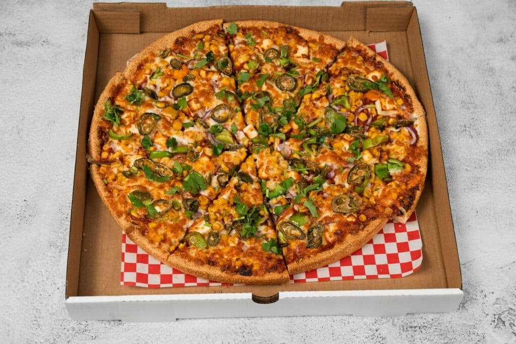 9. Paneer Supreme Pizza