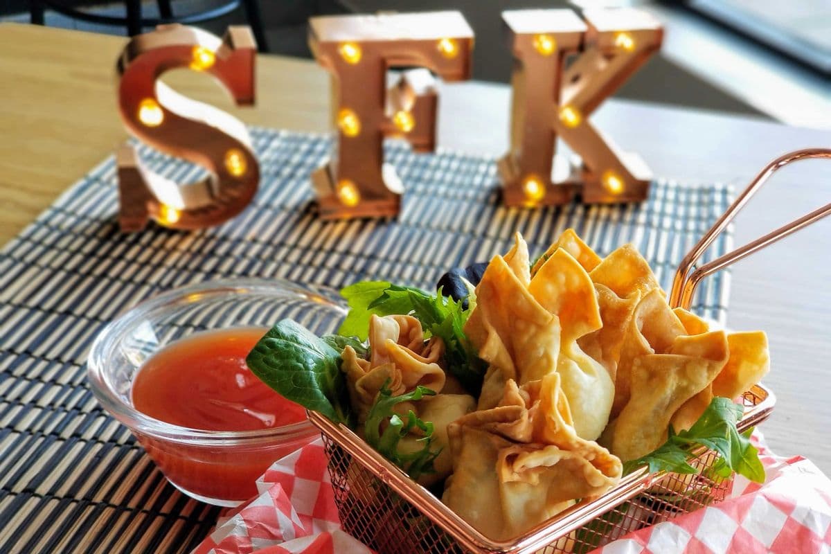 5. Crab Meat Cheese Wontons
