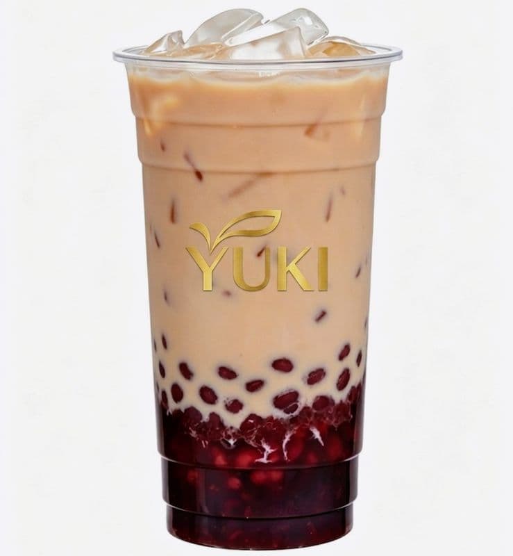 BF4. Red Bean milk Tea