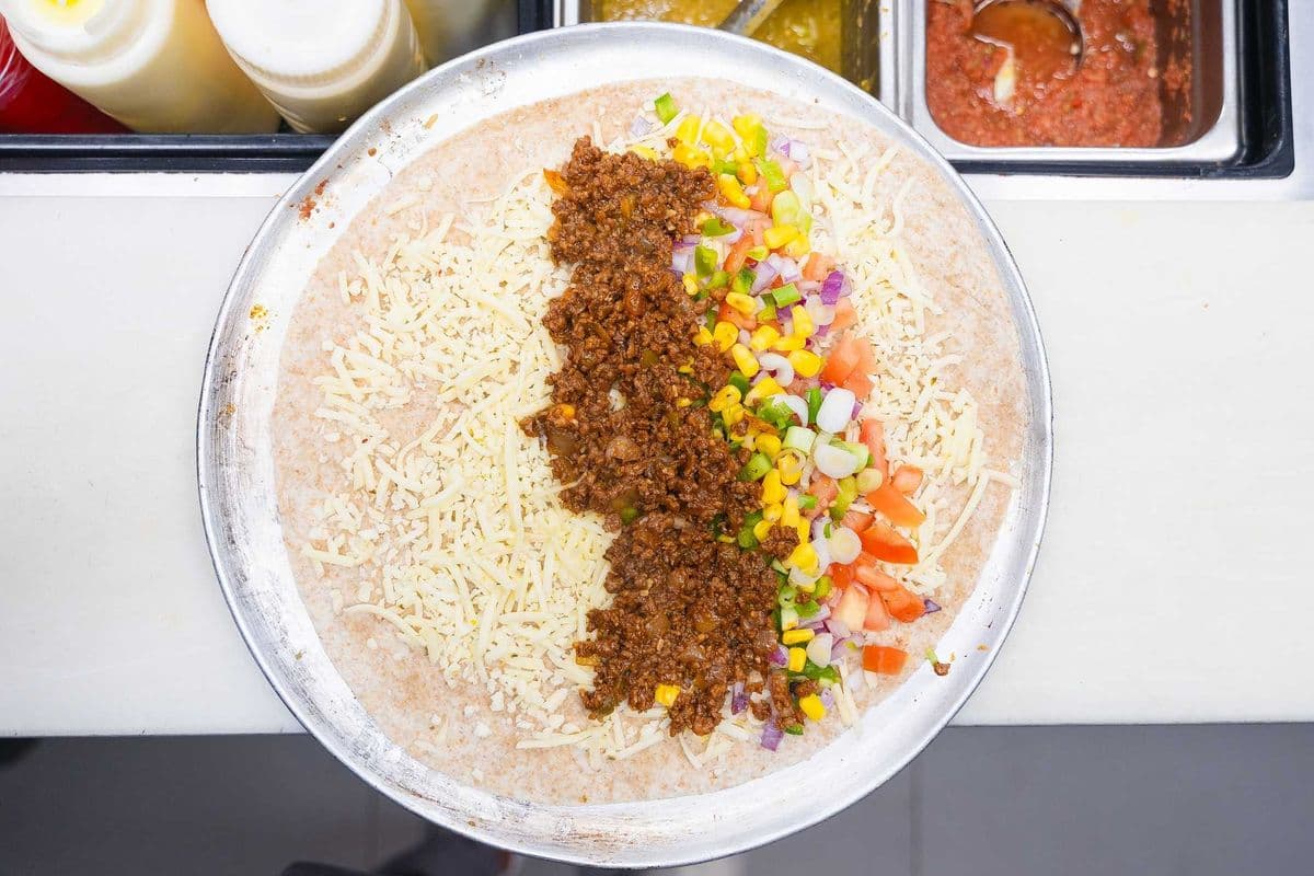 Ground Soya Quesadilla