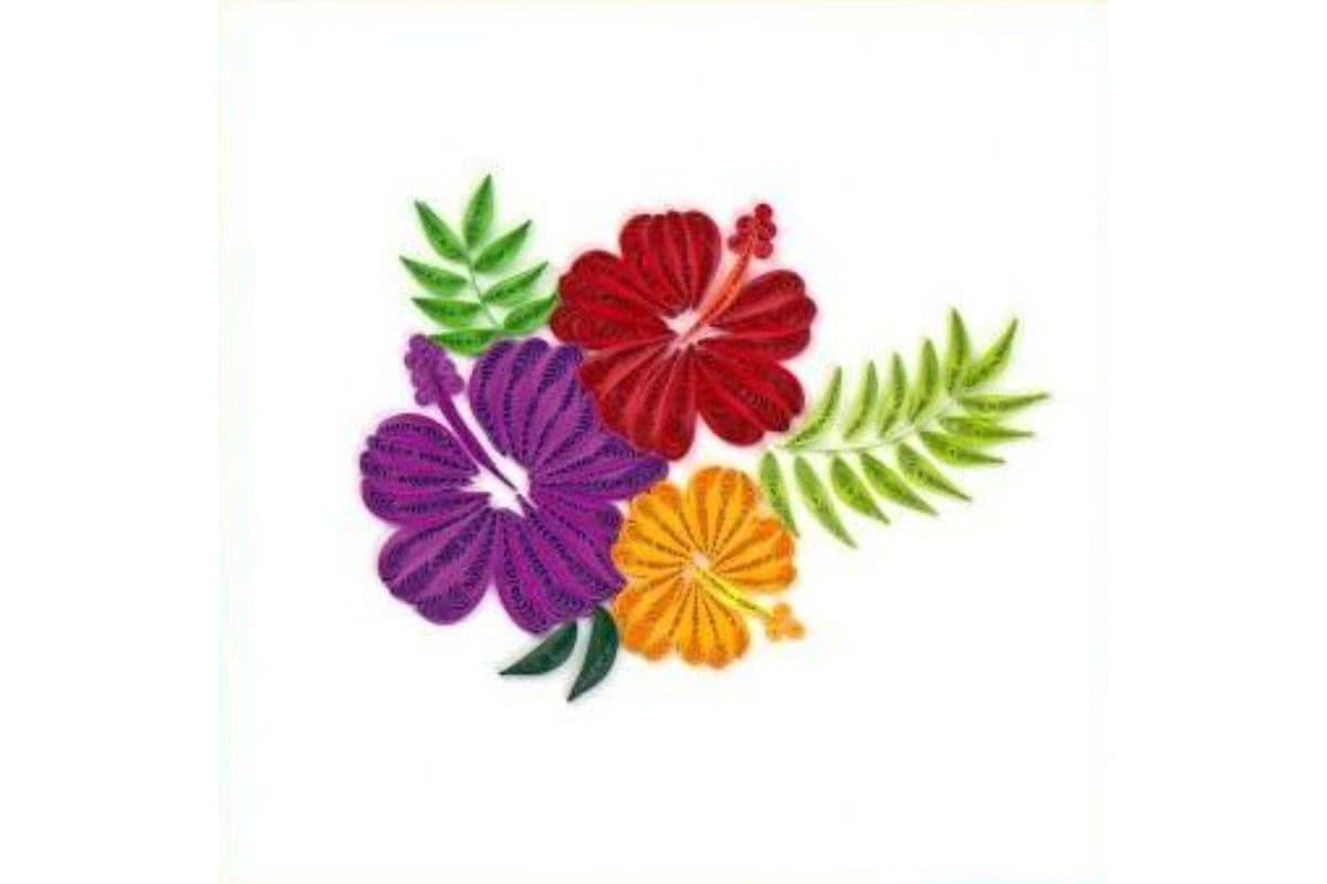 Hibiscus Greeting Card BL933
